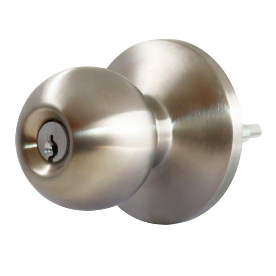 Door Hardware * | Flash Sale Premier Lock Entry Trim Door Knob For Panic Exit Device