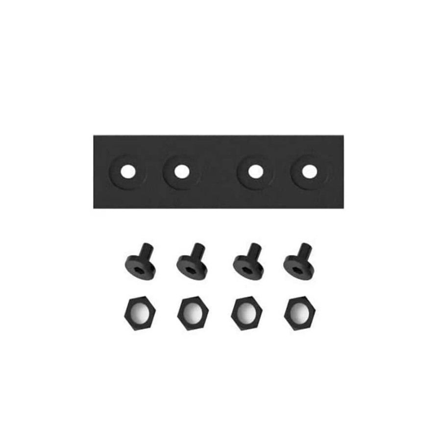 Door Hardware * | Coupon Winsoon Sliding Barn Door Hardware Accessories Track Connector Junction Plate